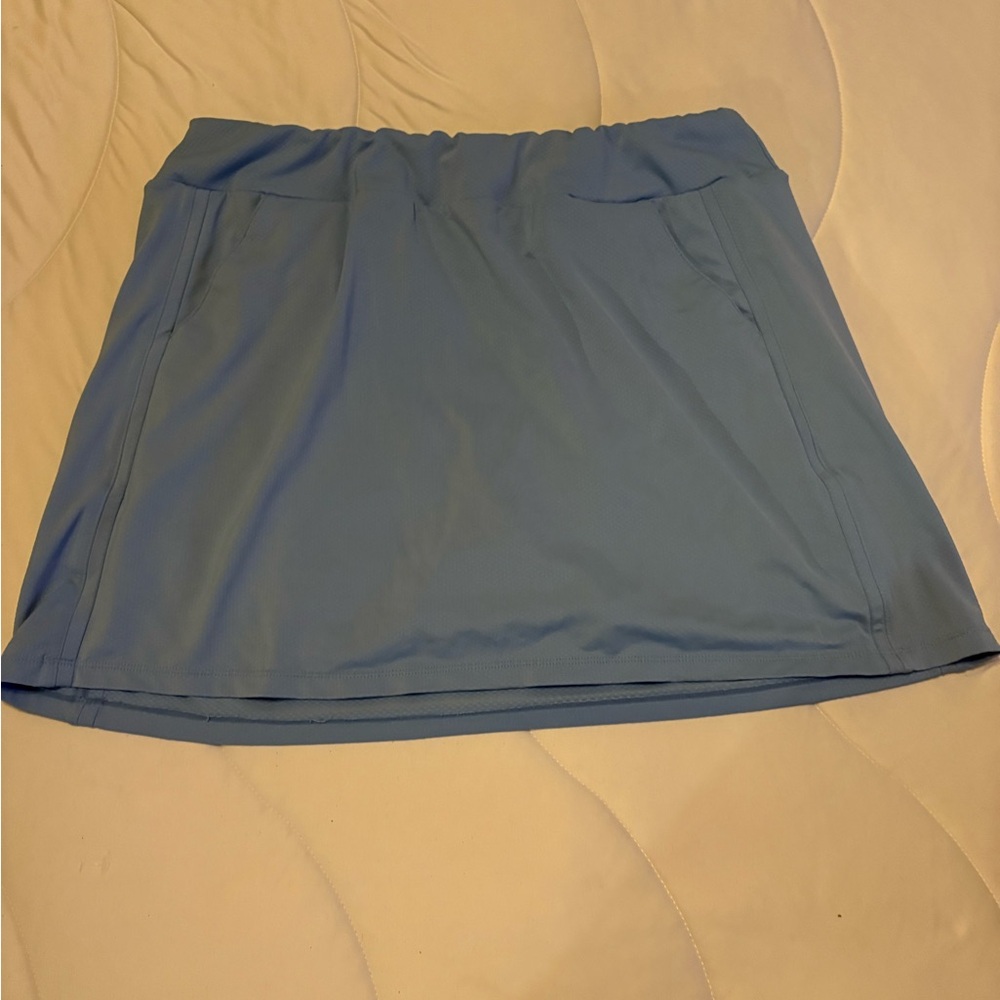 Light Blue Athletic Skirt